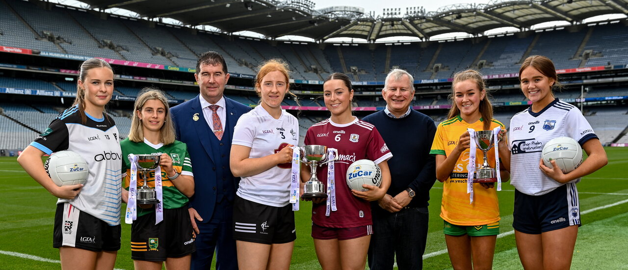 Captains gather at Croke Park ahead of 2023 ZuCar All-Ireland Minor Championship Finals Image