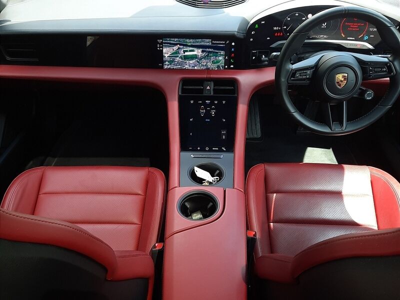 More views of Porsche Taycan
