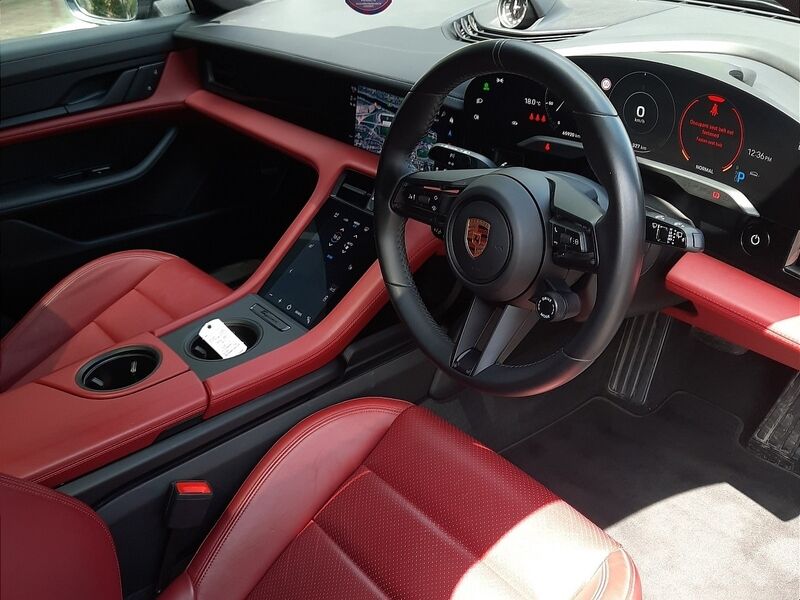 More views of Porsche Taycan