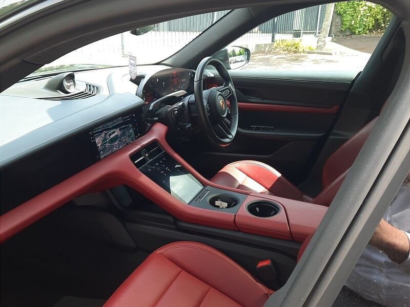 More views of Porsche Taycan
