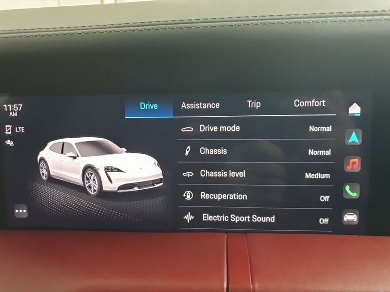 More views of Porsche Taycan