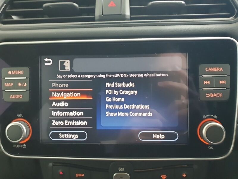 More views of Nissan Leaf