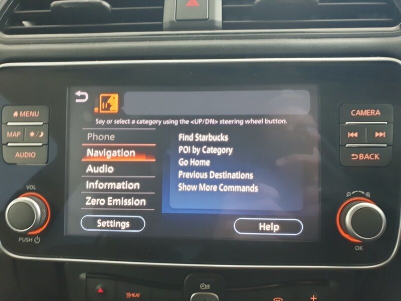 More views of Nissan Leaf