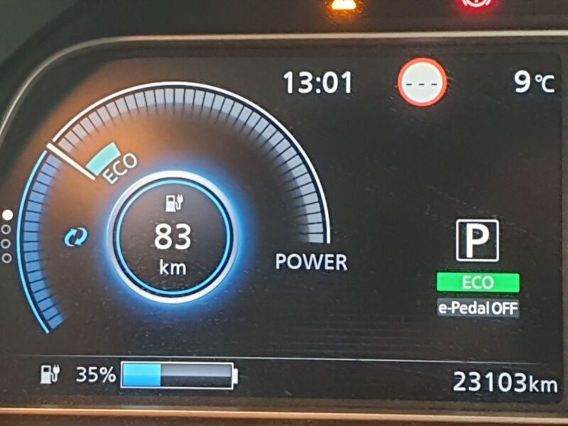 More views of Nissan Leaf