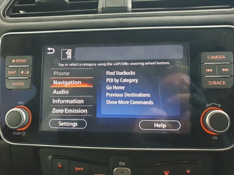 More views of Nissan Leaf