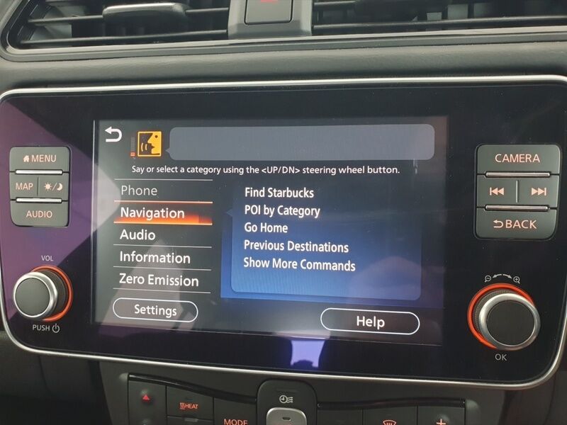 More views of Nissan Leaf
