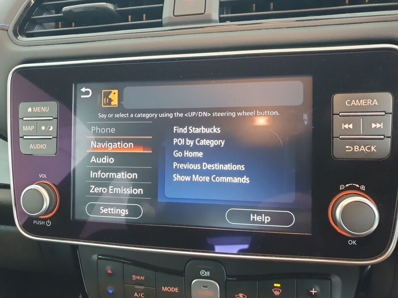 More views of Nissan Leaf