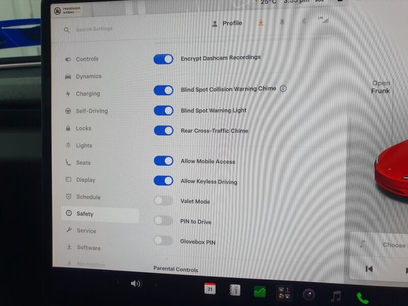 More views of Tesla Model 3